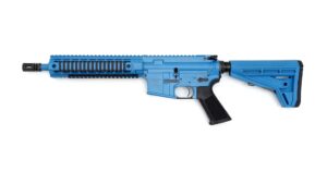 OA-15 FX Trainingswaffe für FX Munition, blau, 10,5″ Lauf, OA M4-Schaft