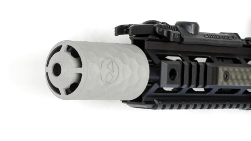 OA Blast Deflector 3D Titan inkl. Mündungsfeuerdämpfern und Gewinde – Bild 4